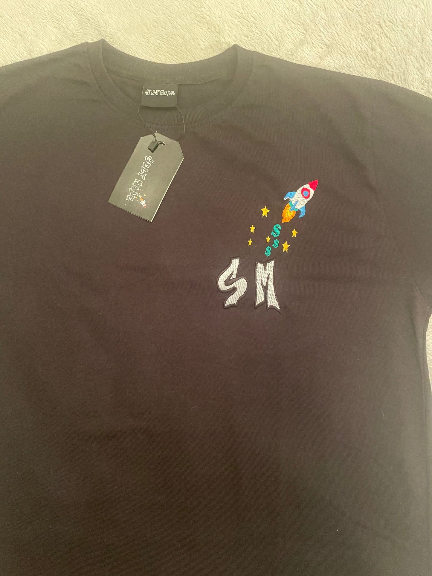 Black Self Made (Lion BIY) Tshirt