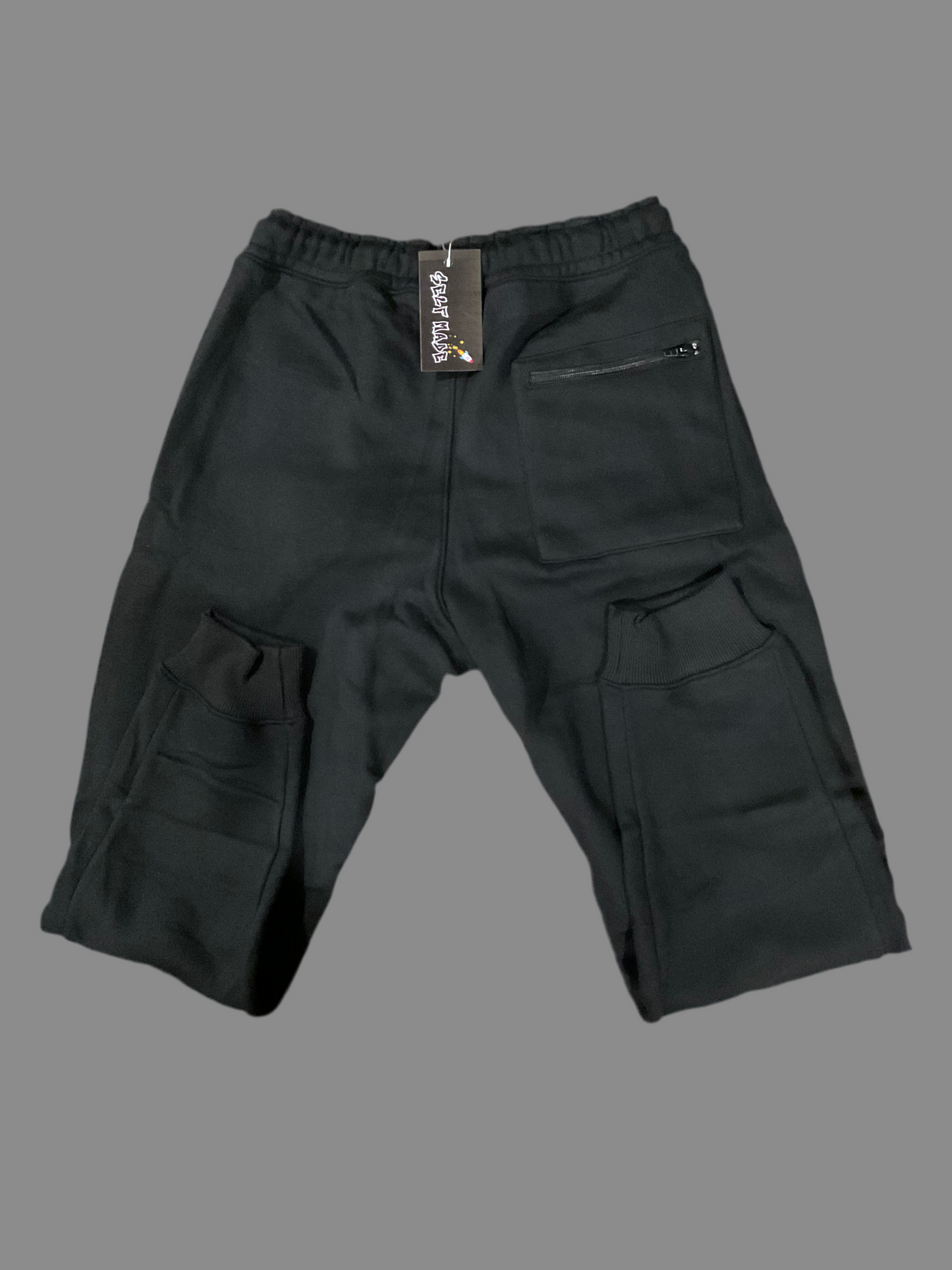 Self Made75 Black/Gamma chenille/embroidery sweatsuit set